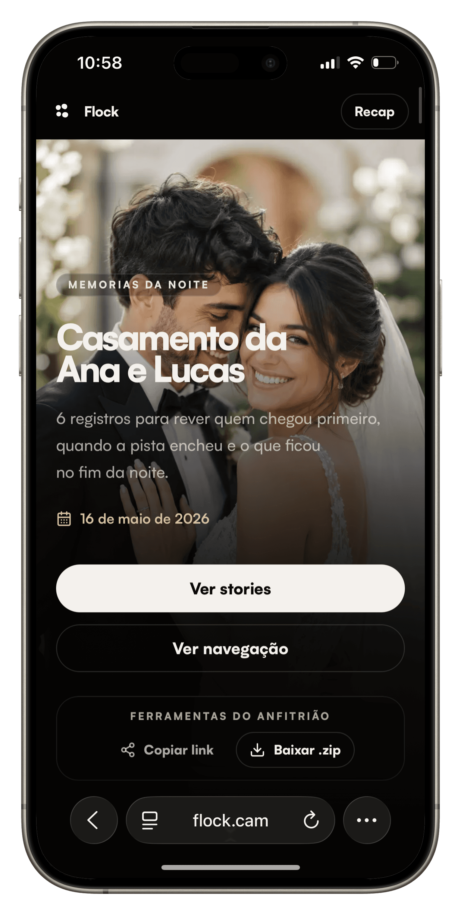 Flock Wrapped: retrospectiva visual do evento com pico da noite, fotos descobertas e momentos destacados